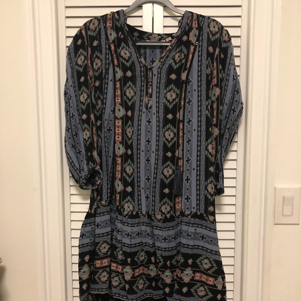 Anthropologie Long-Sleeve Dress
